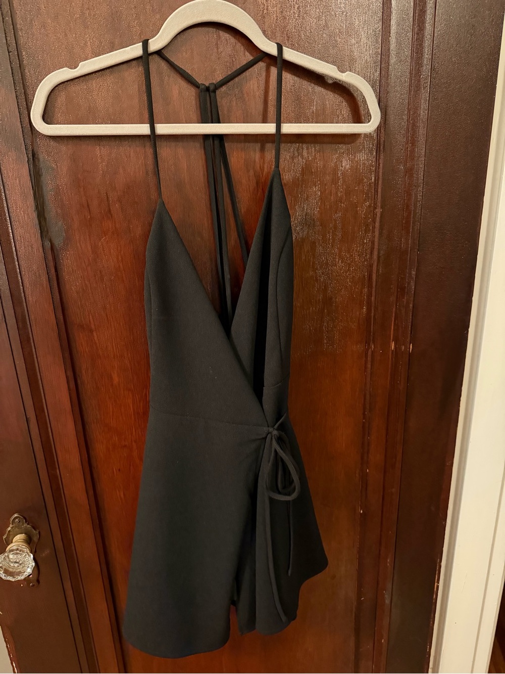 Black Women’s wrap dress